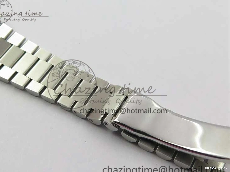 1218 Day-Date 36 SS 128239 Bp Maker Best Edition Black Dial on President Bracelet TimelessDesign 3151